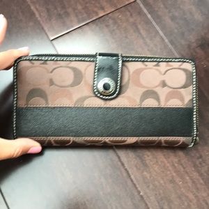 Brown Coach Wallet